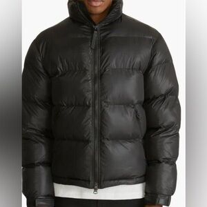 Hudson Men’s Nylon green Puffer Jacket Size medium